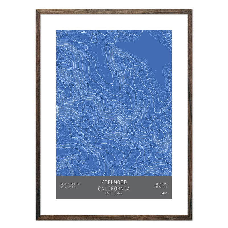 Kirkwood, California - Muir Way - TOPO Series