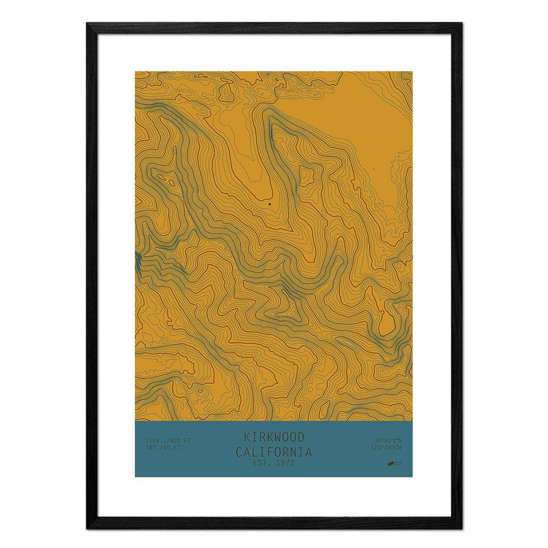 Kirkwood, California - Muir Way - TOPO Series