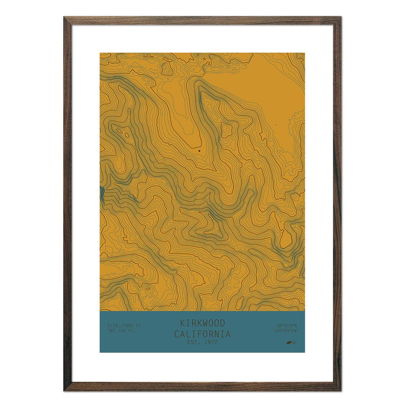 Kirkwood, California - Muir Way - TOPO Series