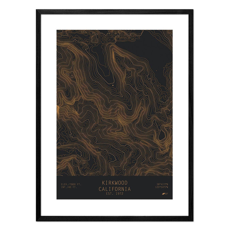 Kirkwood, California - Muir Way - TOPO Series