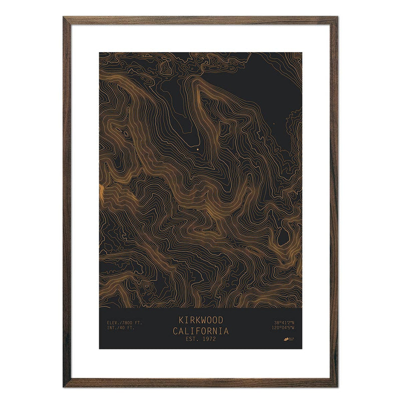 Kirkwood, California - Muir Way - TOPO Series