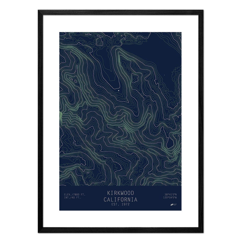Kirkwood, California - Muir Way - TOPO Series