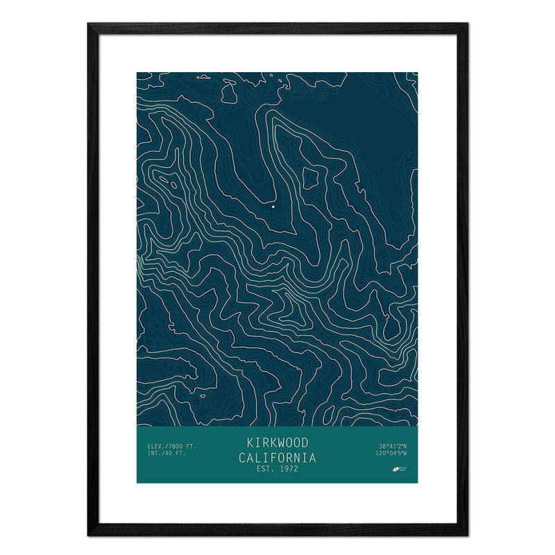 Kirkwood, California - Muir Way - TOPO Series