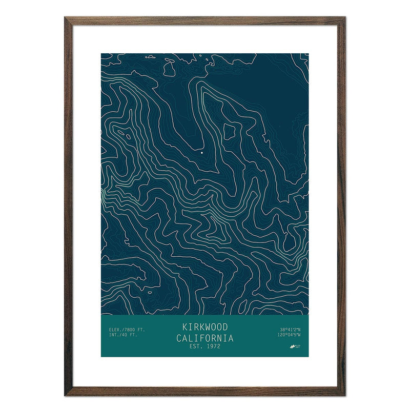 Kirkwood, California - Muir Way - TOPO Series
