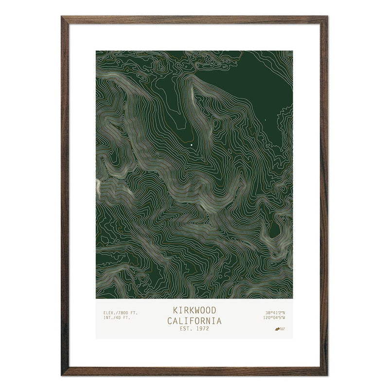 Kirkwood, California - Muir Way - TOPO Series