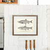 Krasnaya Ryba (Red-Fish of Idaho) (Blue Back Salmon) Art Print
