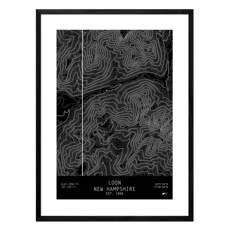 Loon, New Hampshire - Muir Way - TOPO Series