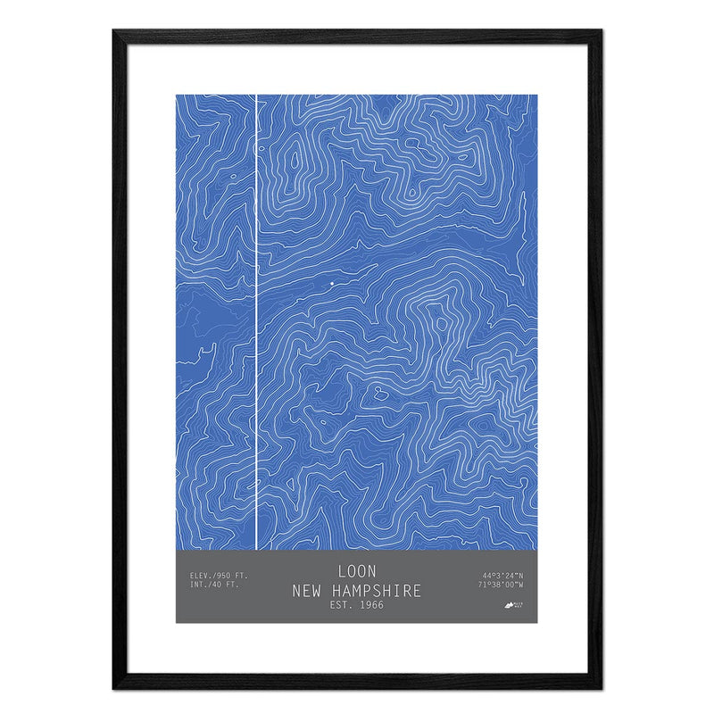 Loon, New Hampshire - Muir Way - TOPO Series