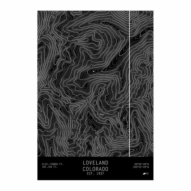 Loveland, Colorado - Muir Way - TOPO Series