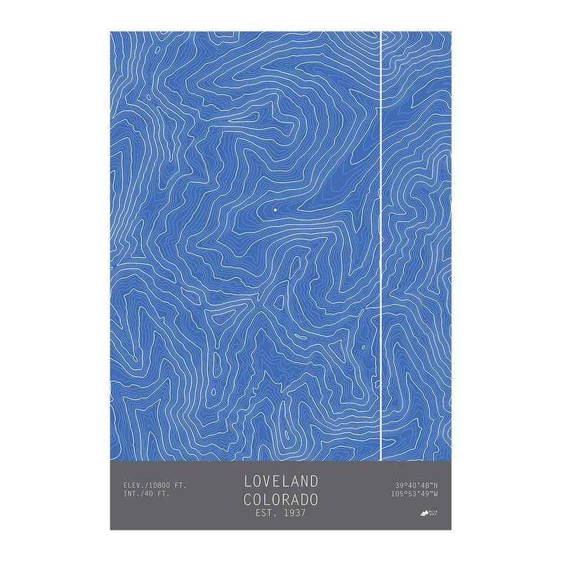 Loveland, Colorado - Muir Way - TOPO Series
