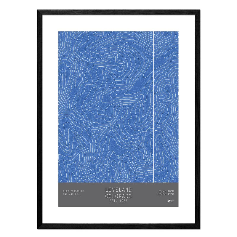 Loveland, Colorado - Muir Way - TOPO Series
