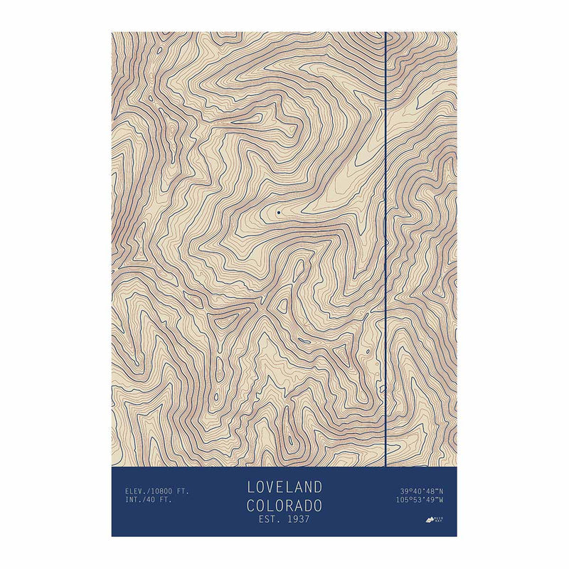 Loveland, Colorado - Muir Way - TOPO Series
