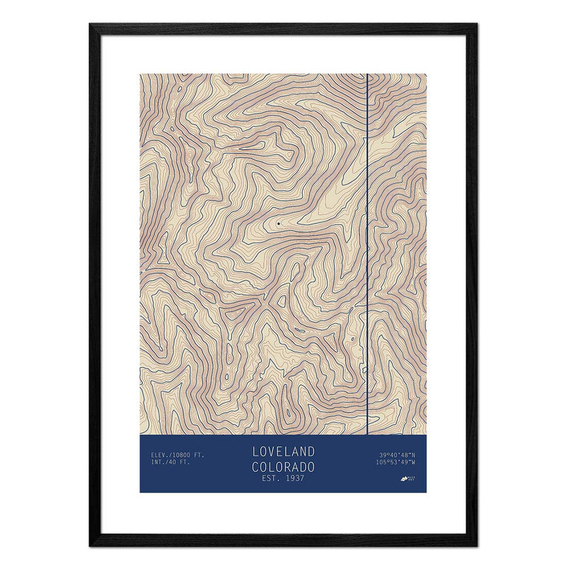 Loveland, Colorado - Muir Way - TOPO Series