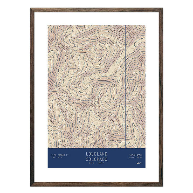 Loveland, Colorado - Muir Way - TOPO Series