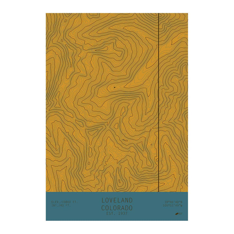 Loveland, Colorado - Muir Way - TOPO Series
