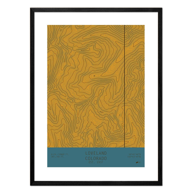 Loveland, Colorado - Muir Way - TOPO Series