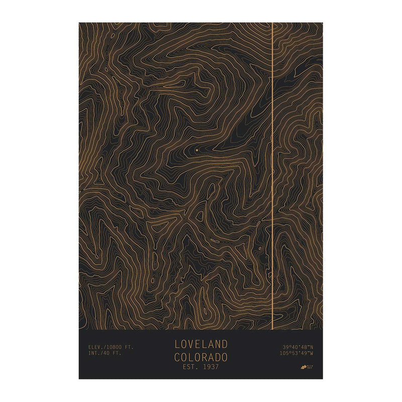 Loveland, Colorado - Muir Way - TOPO Series