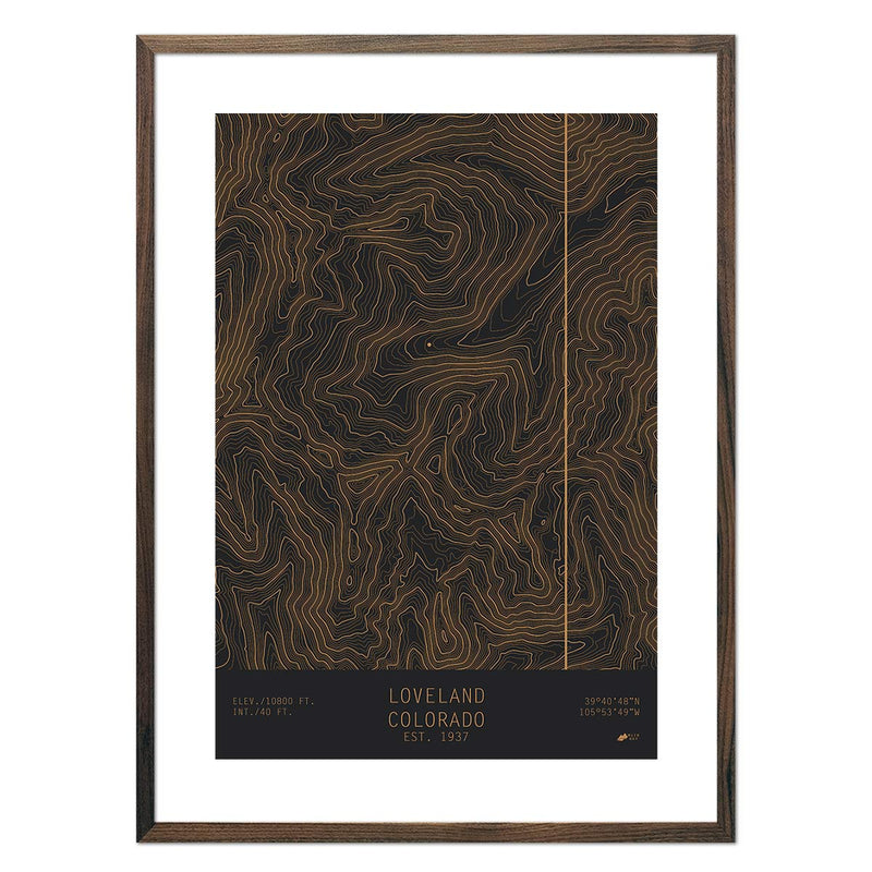 Loveland, Colorado - Muir Way - TOPO Series