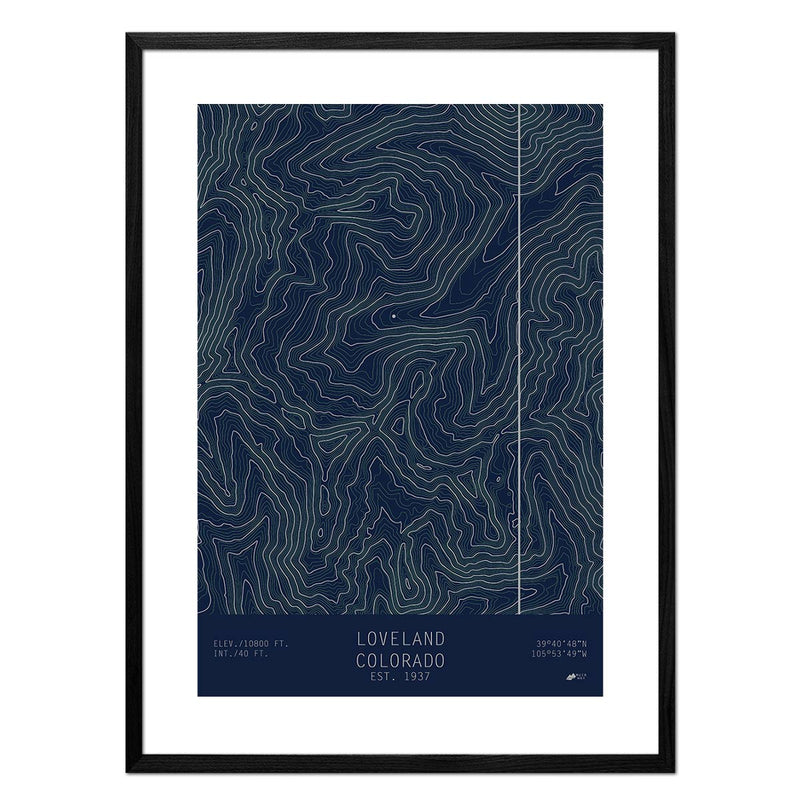 Loveland, Colorado - Muir Way - TOPO Series