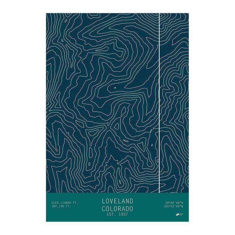 Loveland, Colorado - Muir Way - TOPO Series