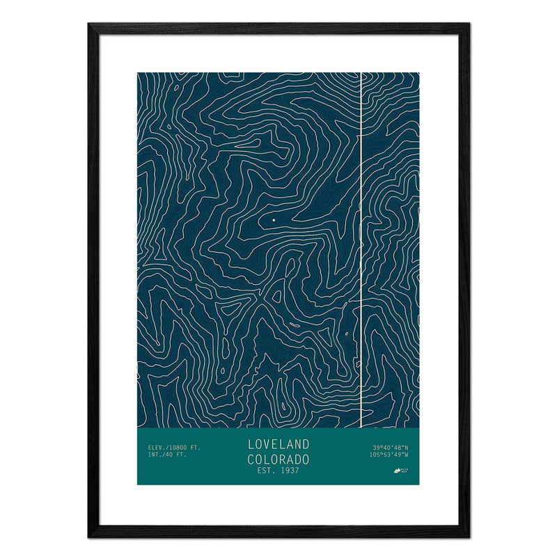 Loveland, Colorado - Muir Way - TOPO Series