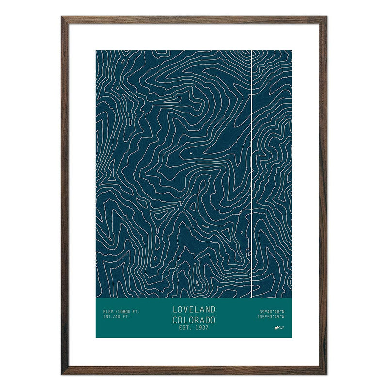 Loveland, Colorado - Muir Way - TOPO Series