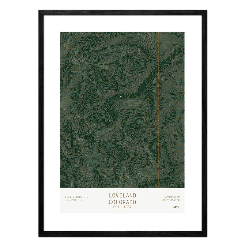 Loveland, Colorado - Muir Way - TOPO Series