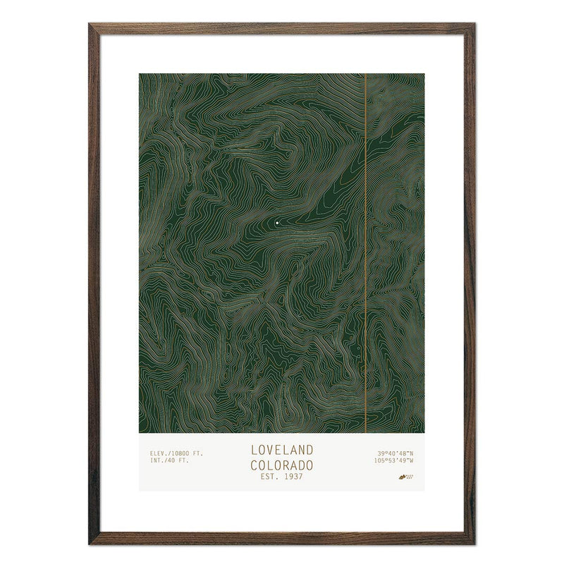 Loveland, Colorado - Muir Way - TOPO Series