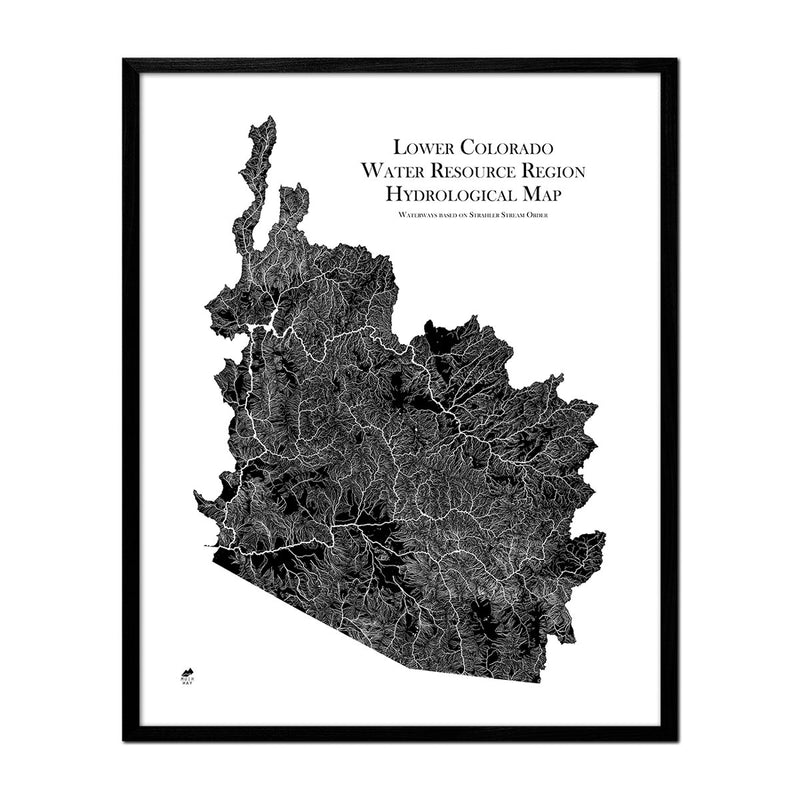 Lower Colorado Regional Hydrological Map - Muir Way - Hydrology