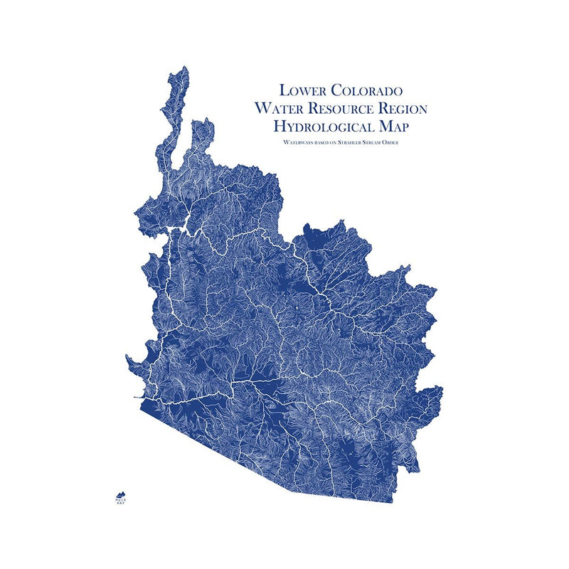 Lower Colorado Regional Hydrological Map - Muir Way - Hydrology