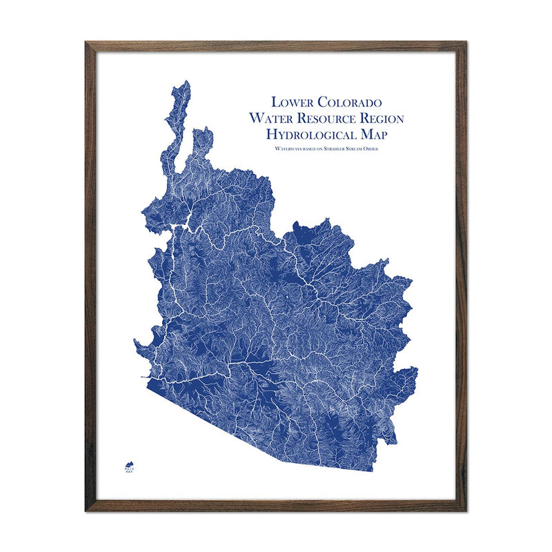 Lower Colorado Regional Hydrological Map - Muir Way - Hydrology