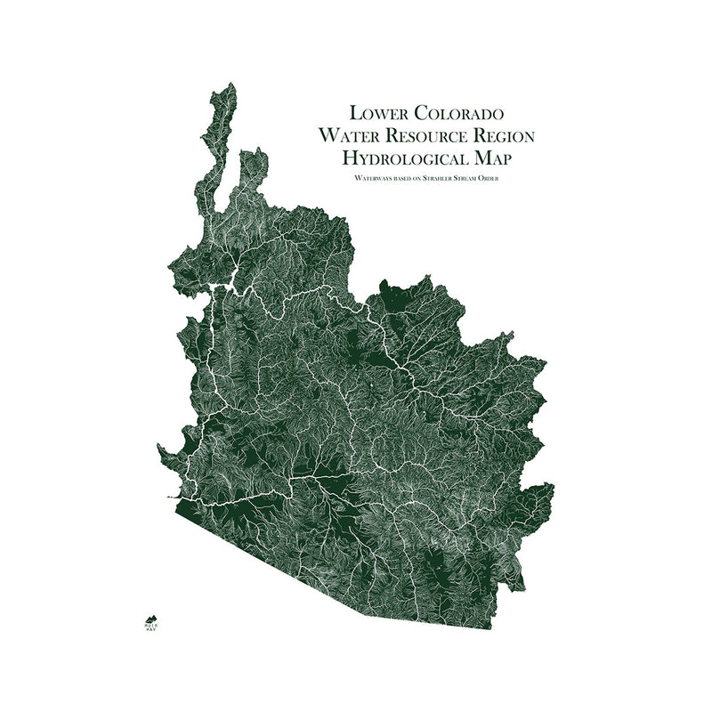 Lower Colorado Regional Hydrological Map - Muir Way - Hydrology
