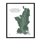 Lower Mississippi Regional Rivers Map