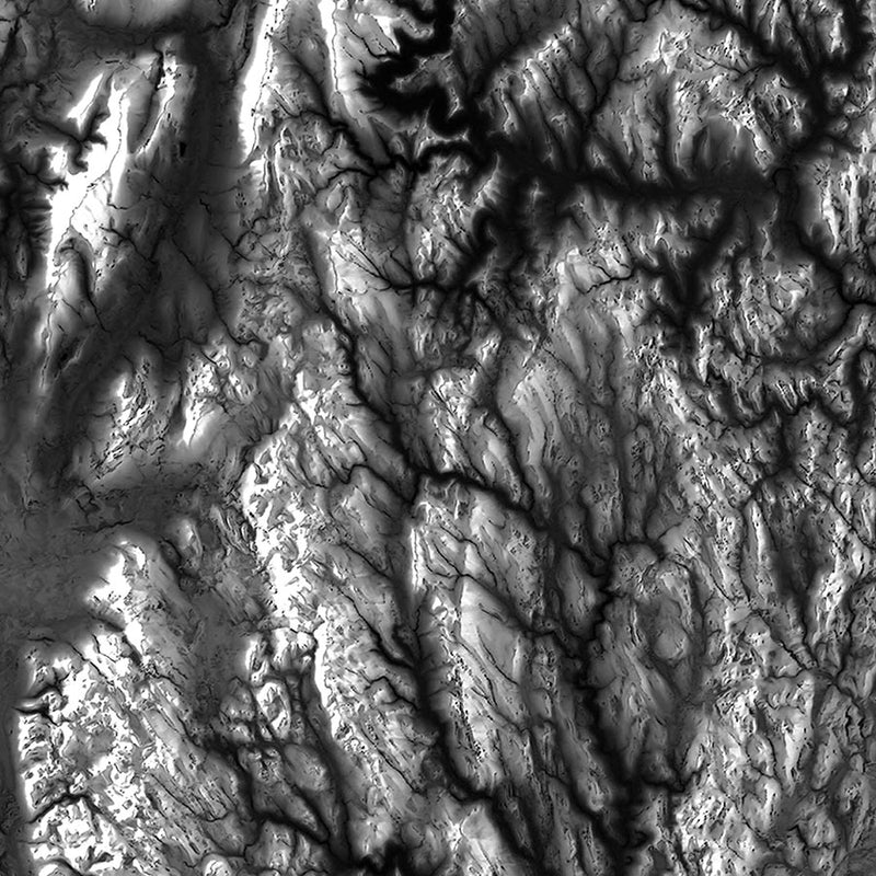Massachusetts Elevation Map - Muir Way - Elevation