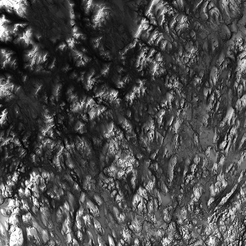 Maine Elevation Map – Muir Way