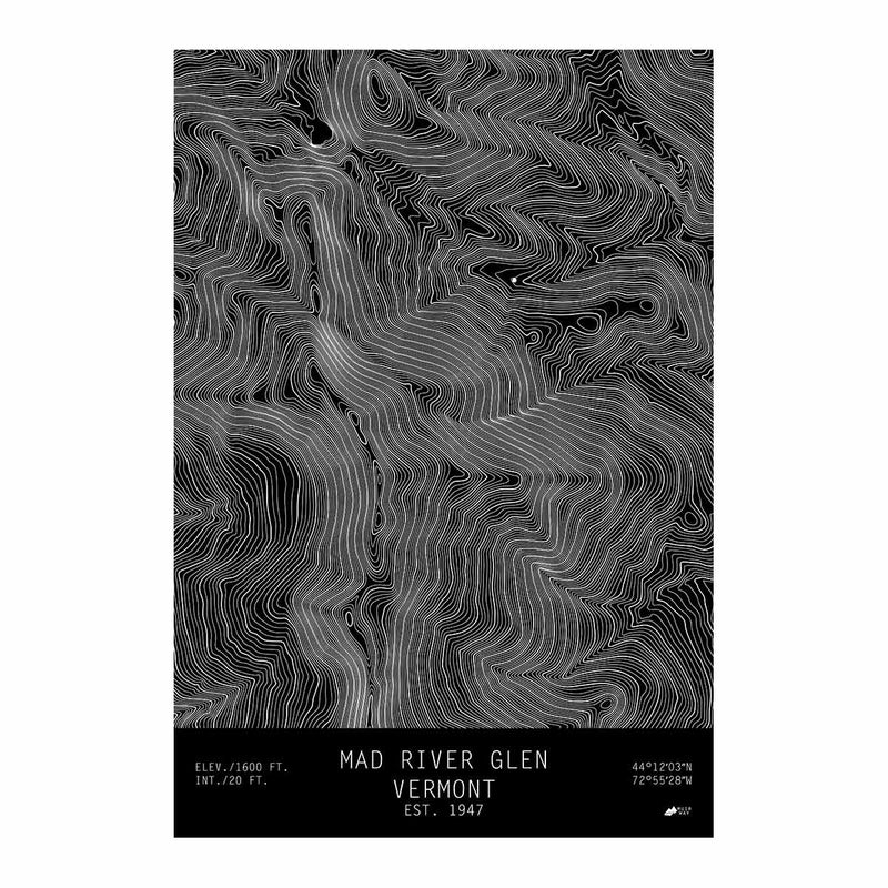 Mad River Glen, Vermont - Muir Way - TOPO Series