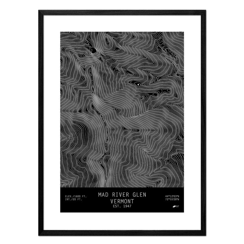 Mad River Glen, Vermont - Muir Way - TOPO Series