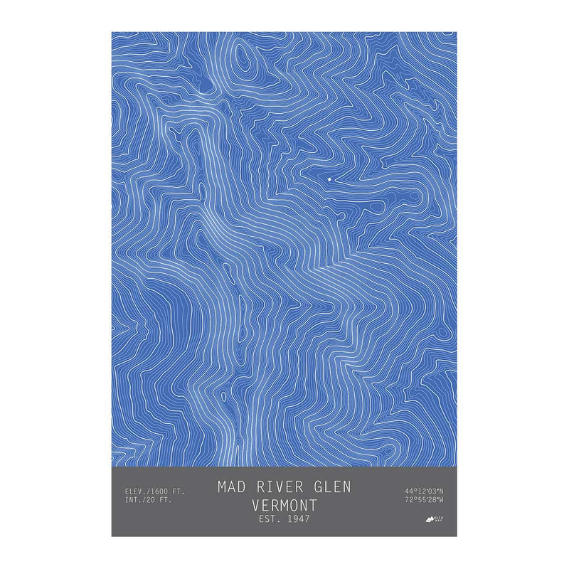 Mad River Glen, Vermont - Muir Way - TOPO Series