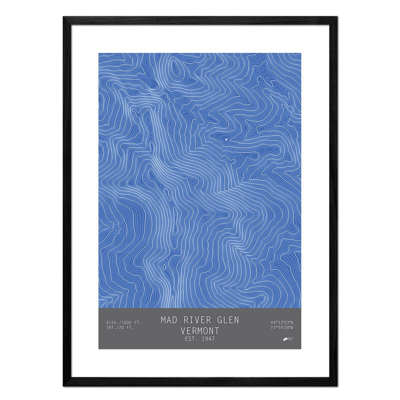 Mad River Glen, Vermont - Muir Way - TOPO Series