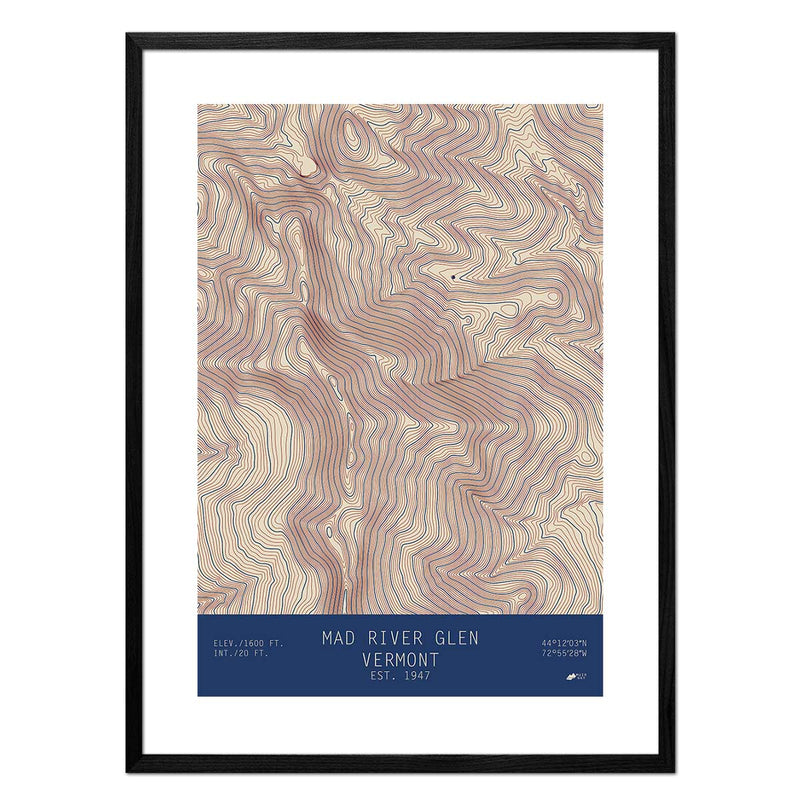 Mad River Glen, Vermont - Muir Way - TOPO Series