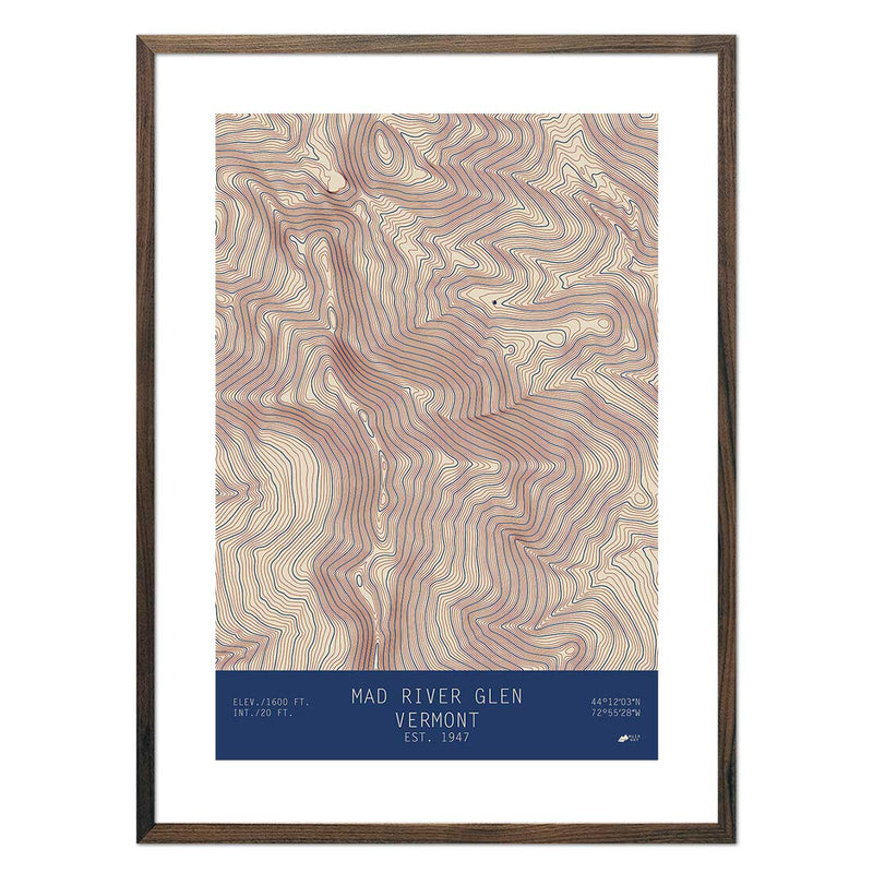 Mad River Glen, Vermont - Muir Way - TOPO Series