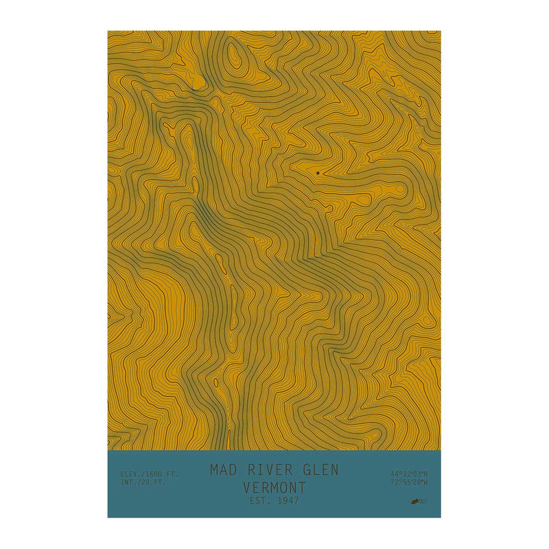 Mad River Glen, Vermont - Muir Way - TOPO Series