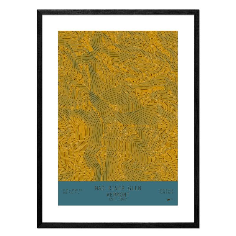 Mad River Glen, Vermont - Muir Way - TOPO Series