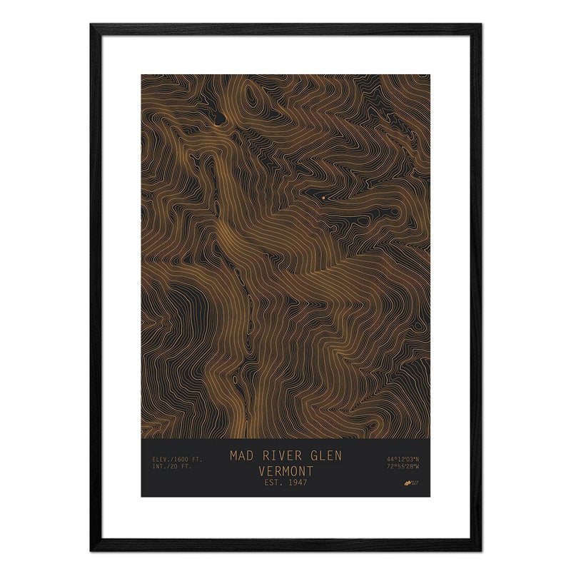 Mad River Glen, Vermont - Muir Way - TOPO Series