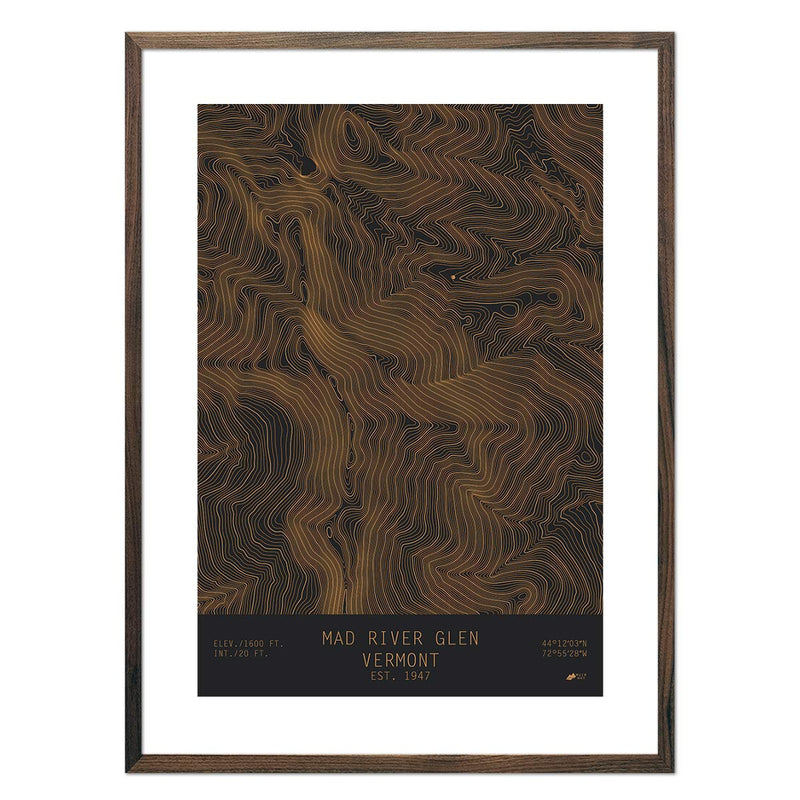 Mad River Glen, Vermont - Muir Way - TOPO Series