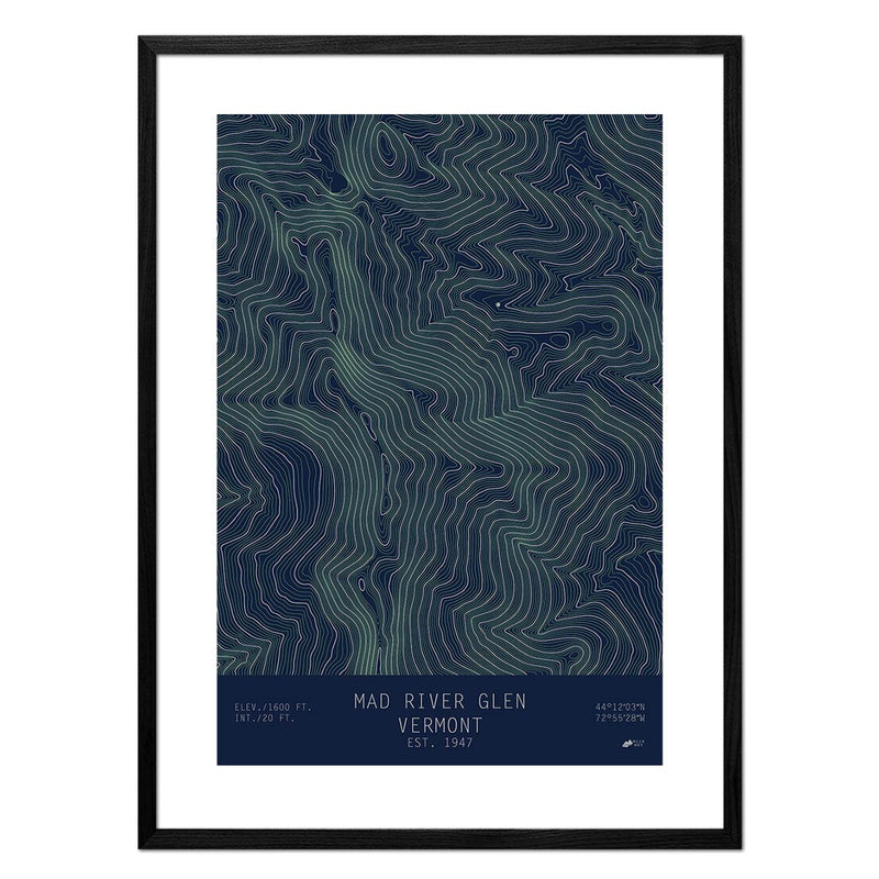 Mad River Glen, Vermont - Muir Way - TOPO Series