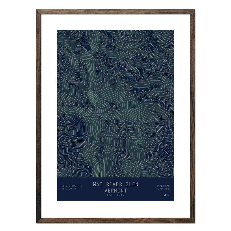 Mad River Glen, Vermont - Muir Way - TOPO Series