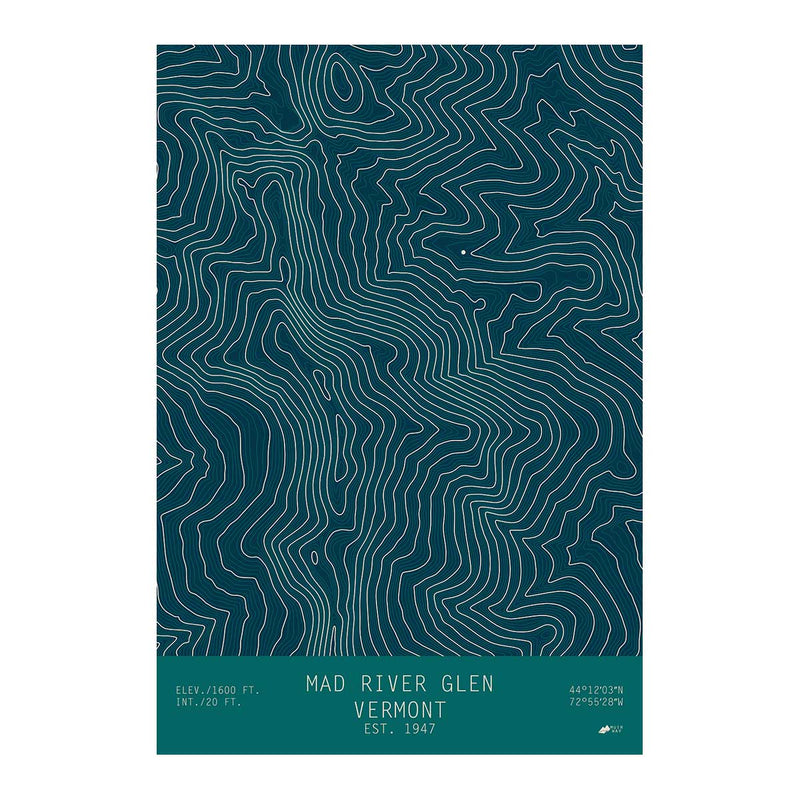 Mad River Glen, Vermont - Muir Way - TOPO Series