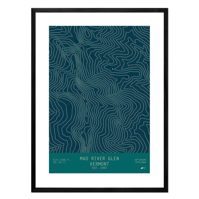 Mad River Glen, Vermont - Muir Way - TOPO Series