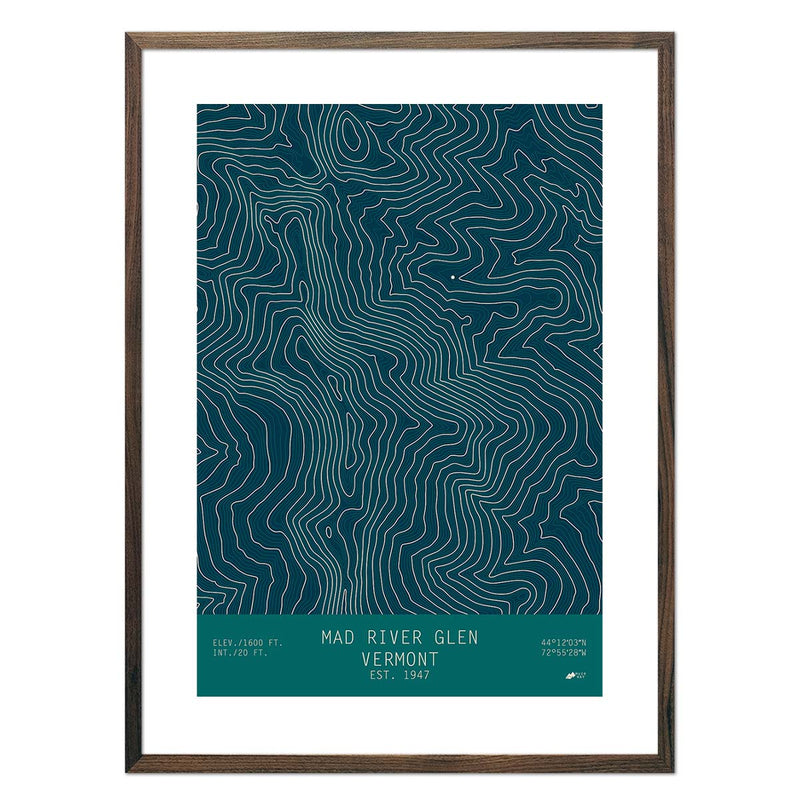 Mad River Glen, Vermont - Muir Way - TOPO Series